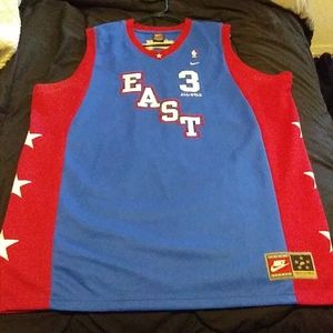 2004 nike allen iverson all star jersey 3xl tall